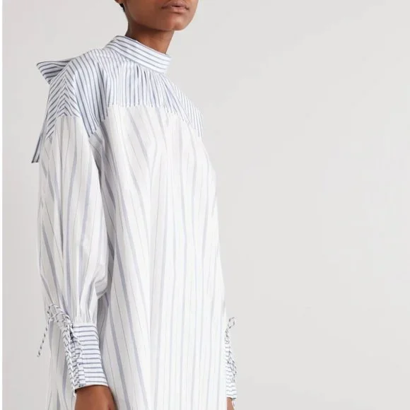Ganni | Dresses | Ganni Striped Dress | Poshmark